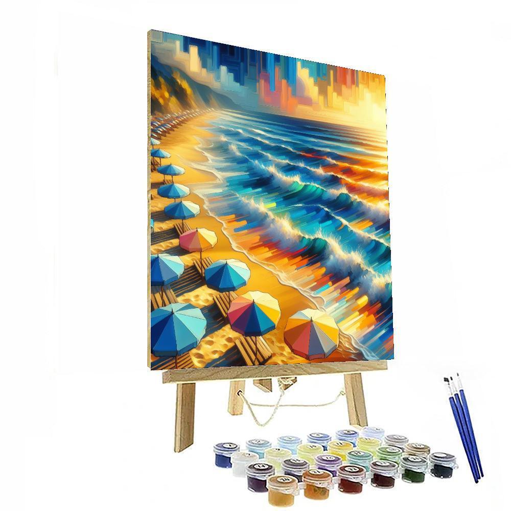 Coastal Seaside Escape Paint By Color