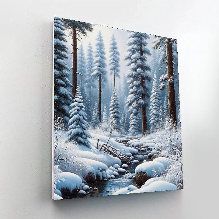 Winter Woodland Wonder Paint By Number