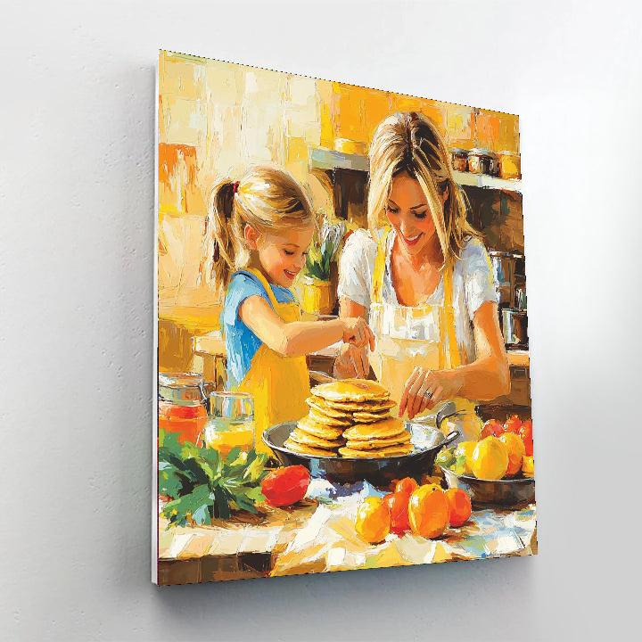 A Morning In The Kitchen Numbered Painting Kits