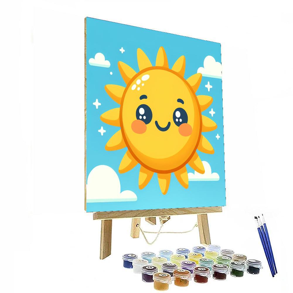 Radiant Sun Paint By Numbers Kits