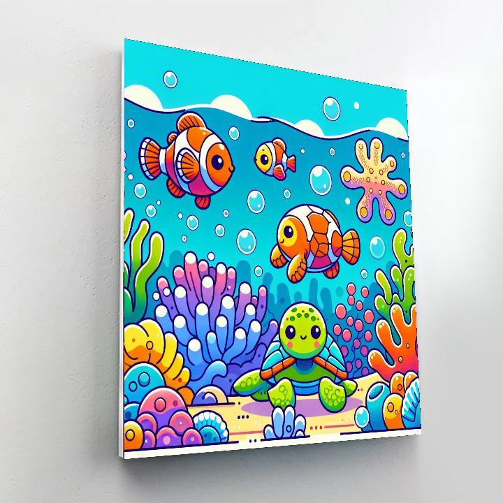 Underwater Kingdom Discovery Paint By Number