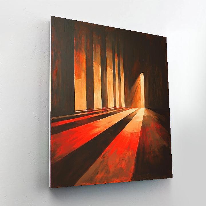 Caravaggio Inspired Spectacle Of Shadows  Number Painting