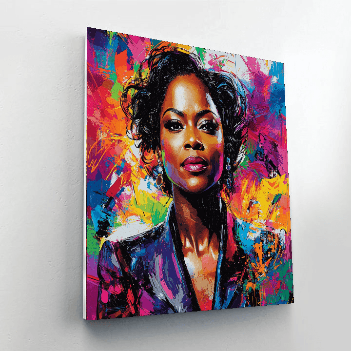 Viola Davis: The Authentic Voice Of Power Paint By Number