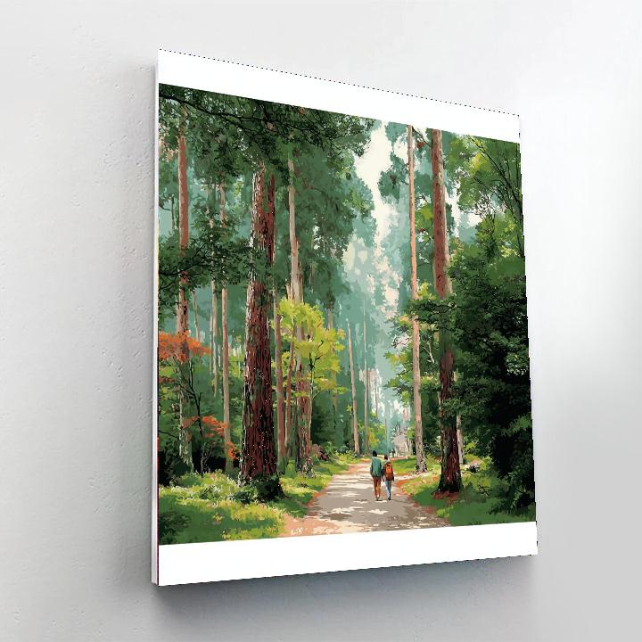 Guidance In The Forest Numbered Painting Kits