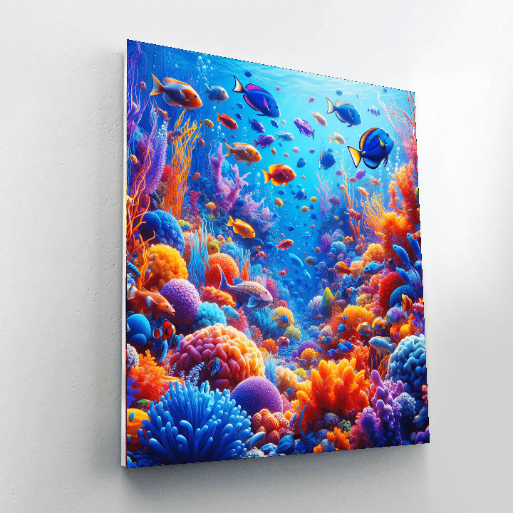 Mystical Underwater Kingdom Numbered Painting Kits