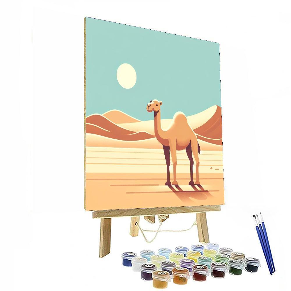 Caring Camel Paint By Numbers Kits