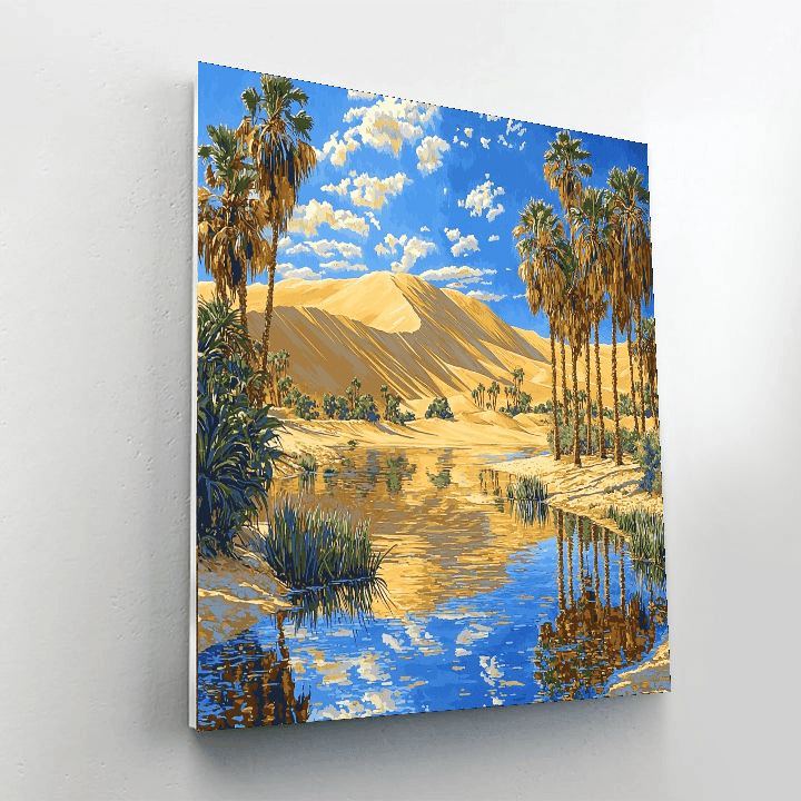 Huacachina Oasis Paint By Number