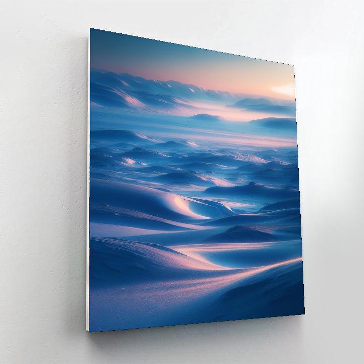 Magical Tundra Twilight DIY Paint By Numbers