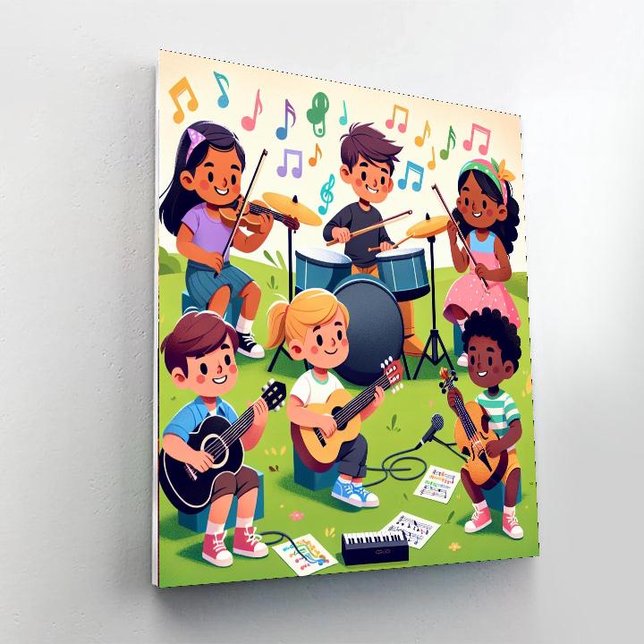 Whimsical World Of Music Paint By Numbers Kits