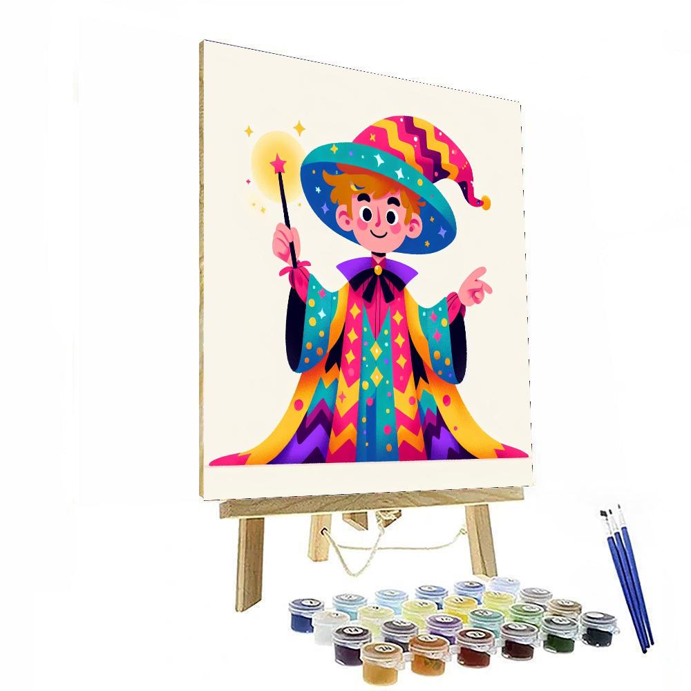 Wizard School Of Wonders Painting Number Kit