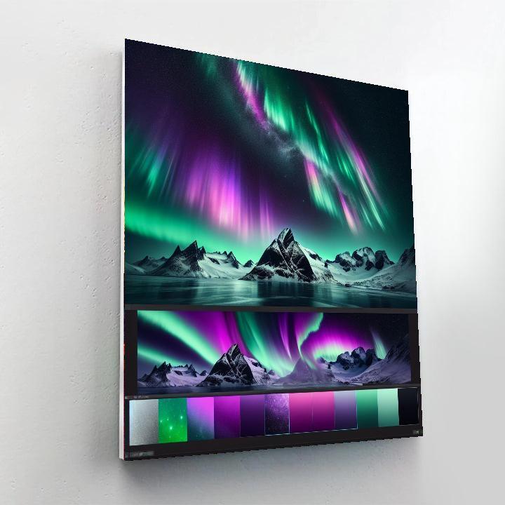 Northern Lights Awakening Paint By Number