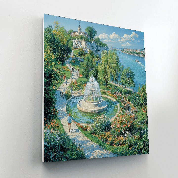 Margaret Island - Budapest Numbered Painting Kits