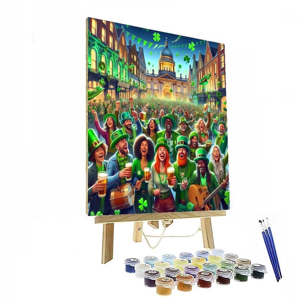 St. Patrick's Day Festival - Dublin DIY Paint By Numbers
