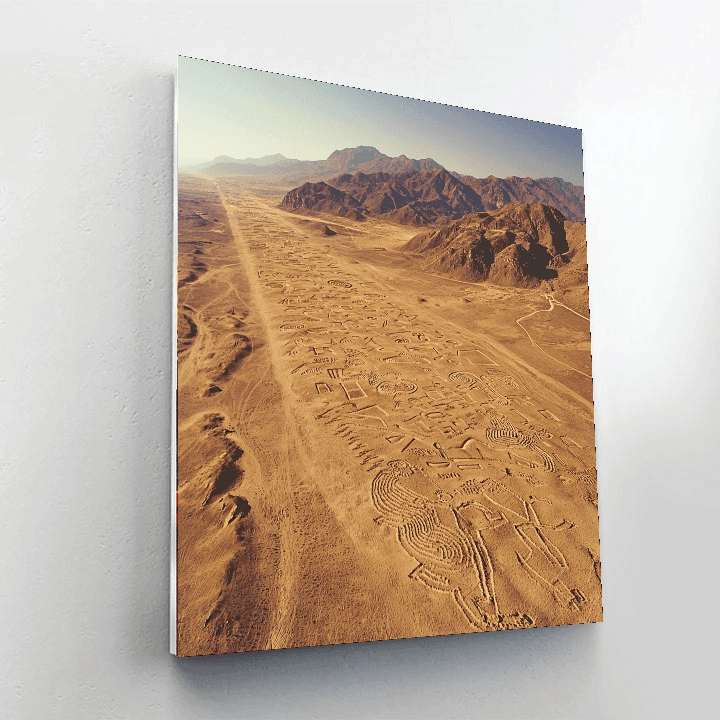 Nazca Lines - Peru Number Painting