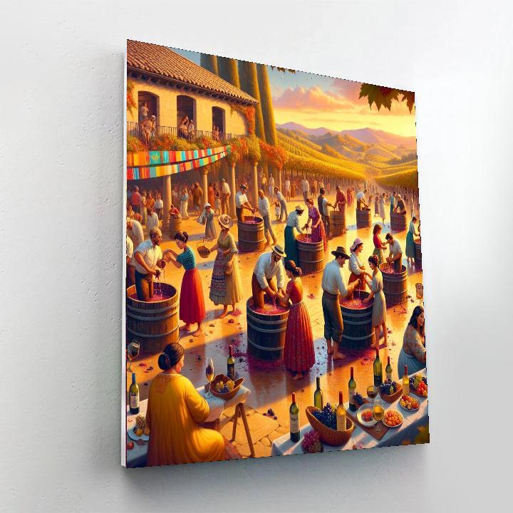Rioja Wine Harvest Festival - Logroño, Spain Paint By Number