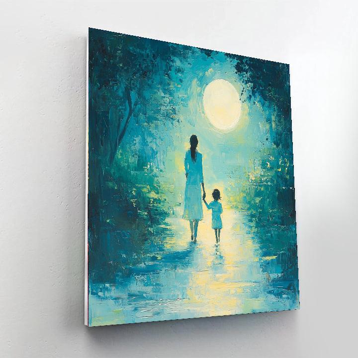 Moonlit Stroll Numbered Painting Kits