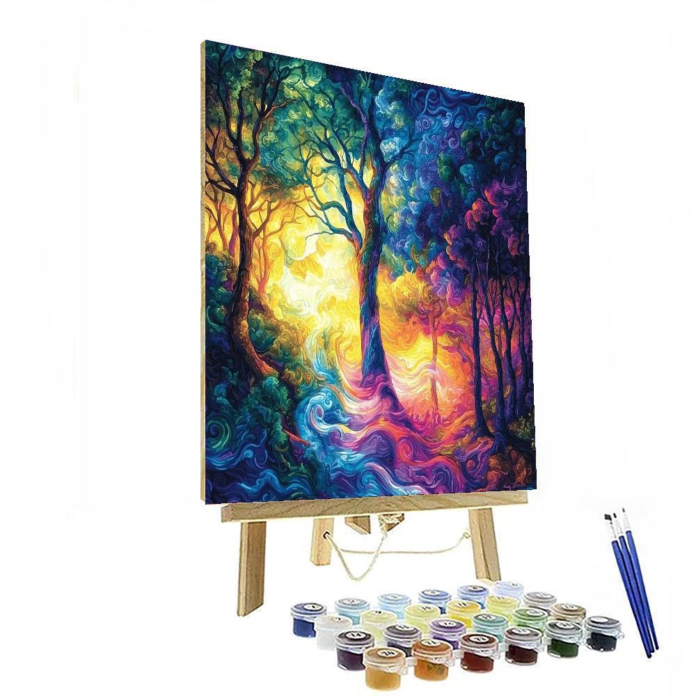 Michelangelo Inspired Mythical Beauty  Painting Number Kit