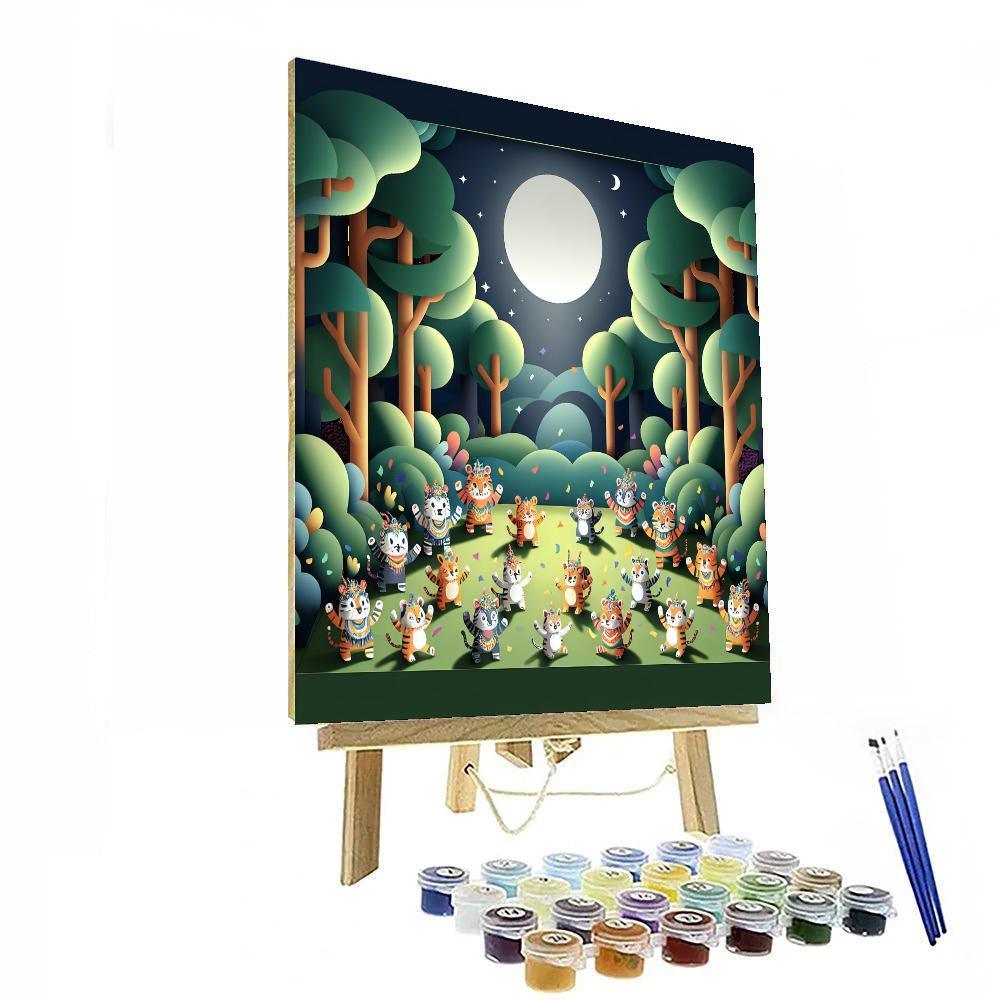 Fantasy Forest Festivities Paint By Color