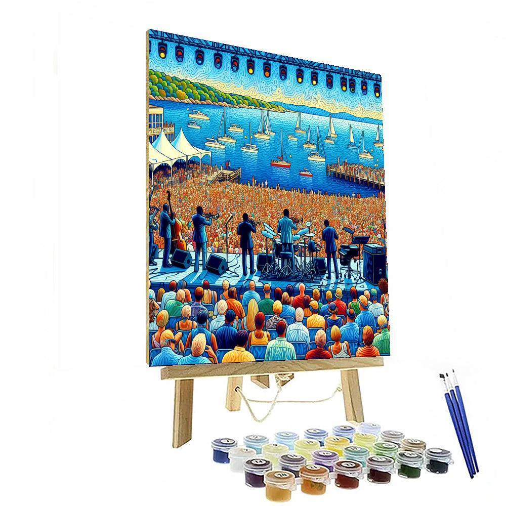 Newport Jazz Festival - Usa Numbered Painting Kits