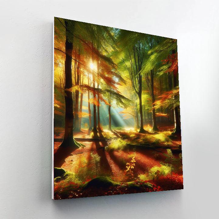 Autumn Forest Whisper Paint By Number