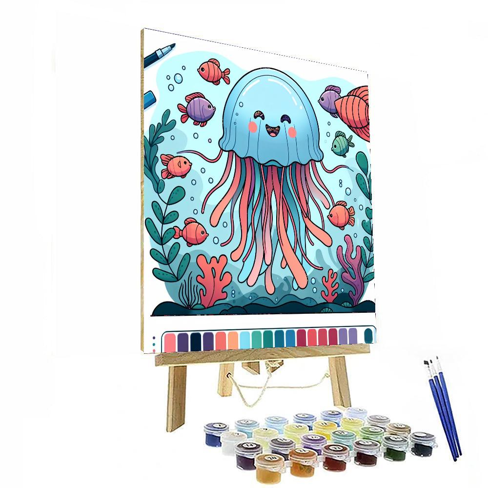 Giant Jelly Adventure Number Painting