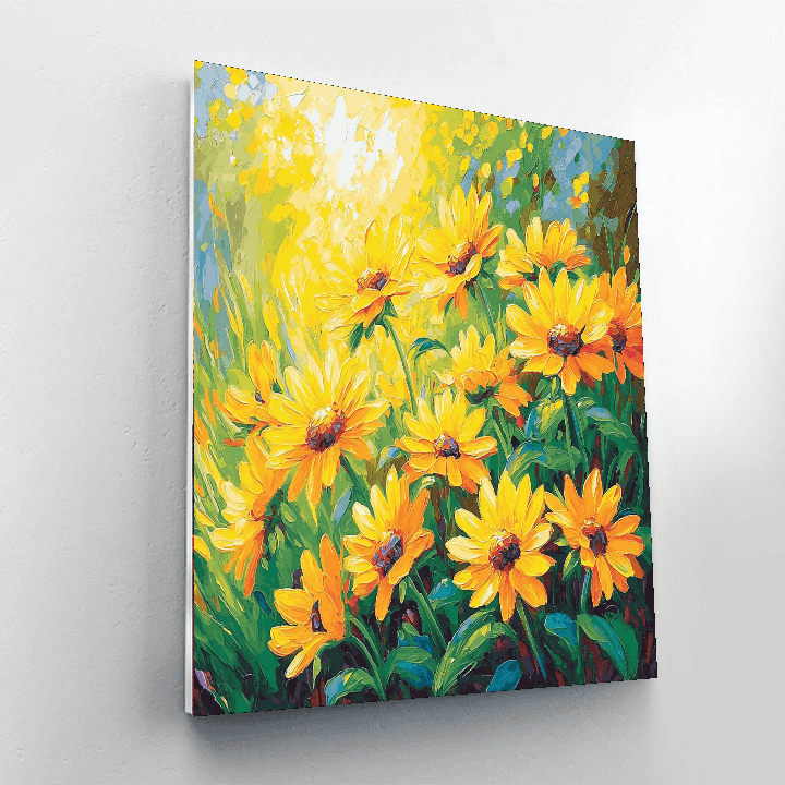 Vincent Van Gogh Inspired Radiant Summer Meadows  Paint By Numbers Kits