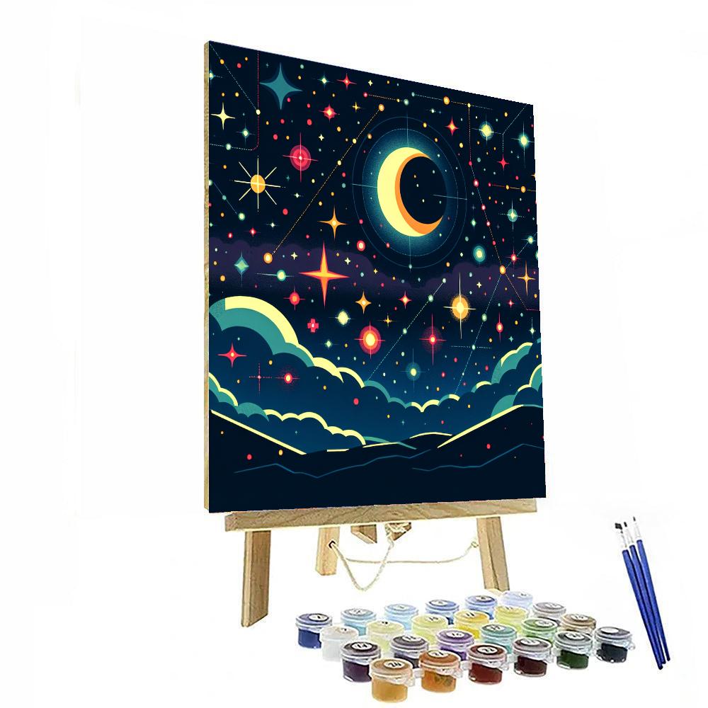 Stellar Stars Paint By Numbers Kits