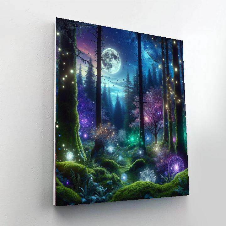Fairy Forest Glimmer Numbered Painting Kits