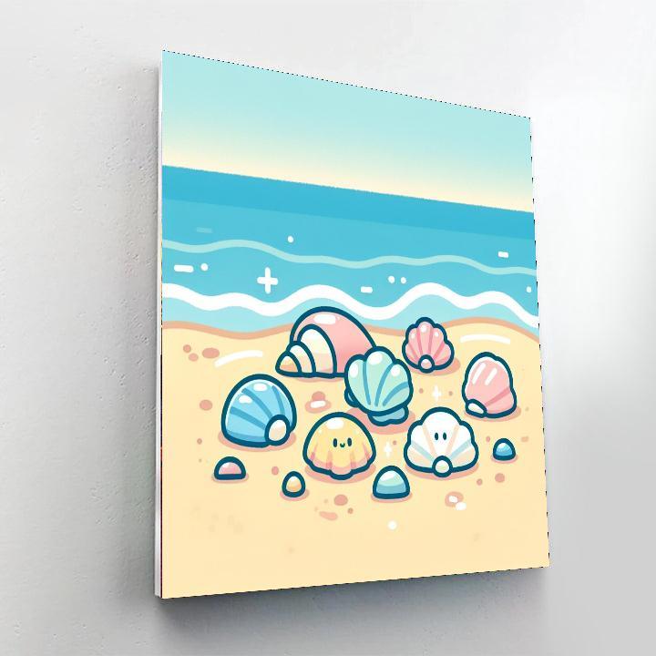 Seashell Serenade Paint By Color