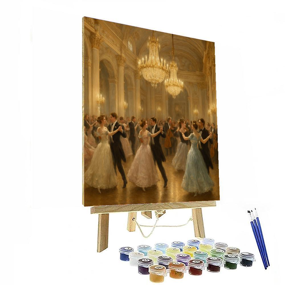 Waltz Dance Festival - Austria Painting Number Kit