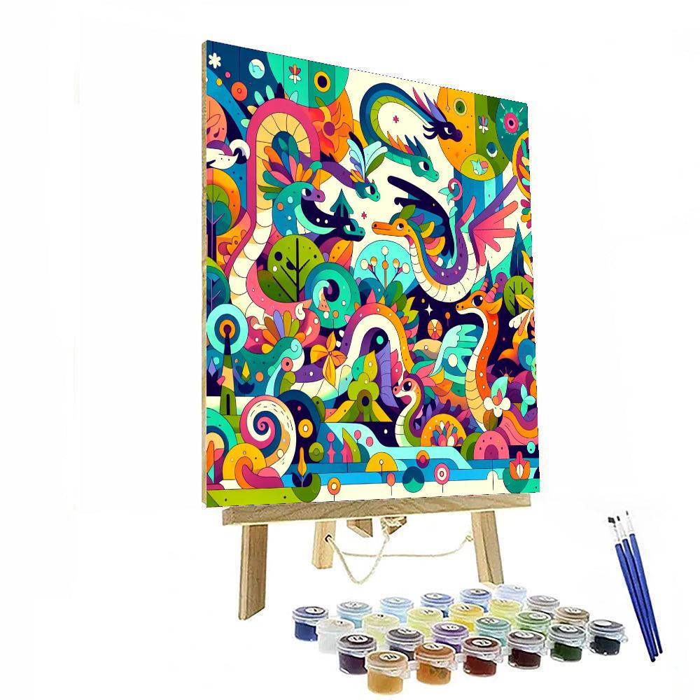 Mystic Legends Number Painting