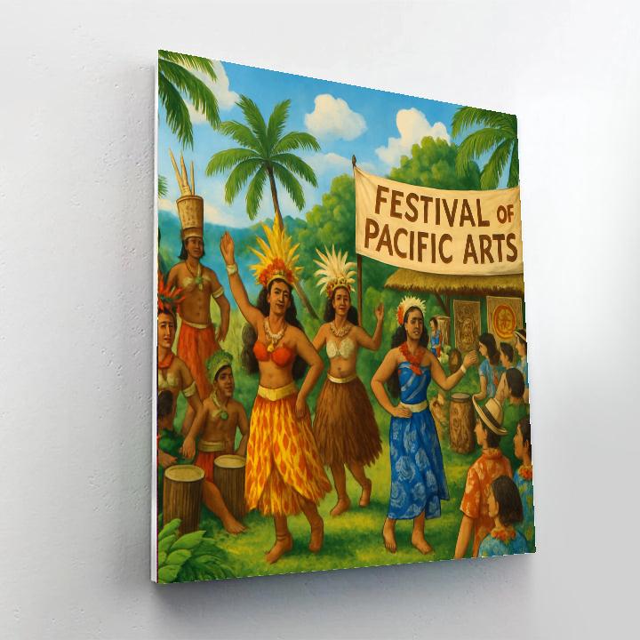 Festival Of Pacific Arts - Varies Numbered Painting Kits