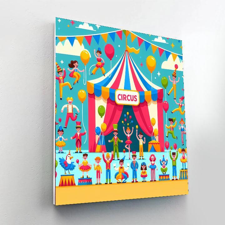 Circus Of Wonders Painting By Numbers Kit