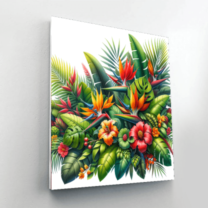 Lush Tropical Escape Paint By Number