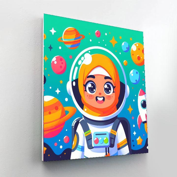 Galactic Pioneers Paint By Numbers Art