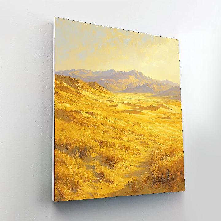 John Singer Sargent Inspired Radiant Desert Harmony  Paint By Color