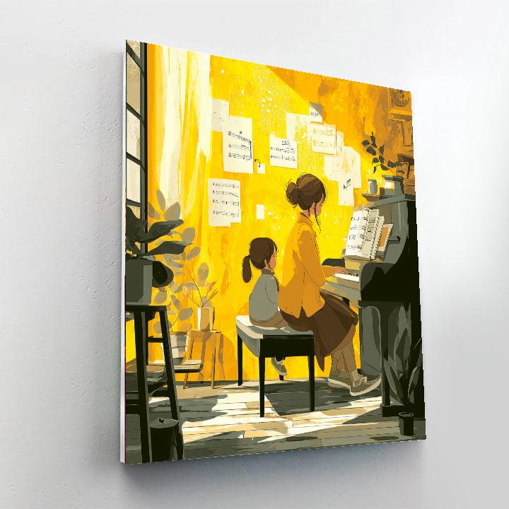 Melody Of A Mother's Heart Paint By Number