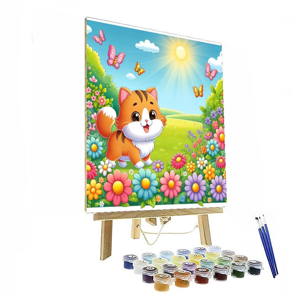 Curious Cat Exploration Paint By Numbers