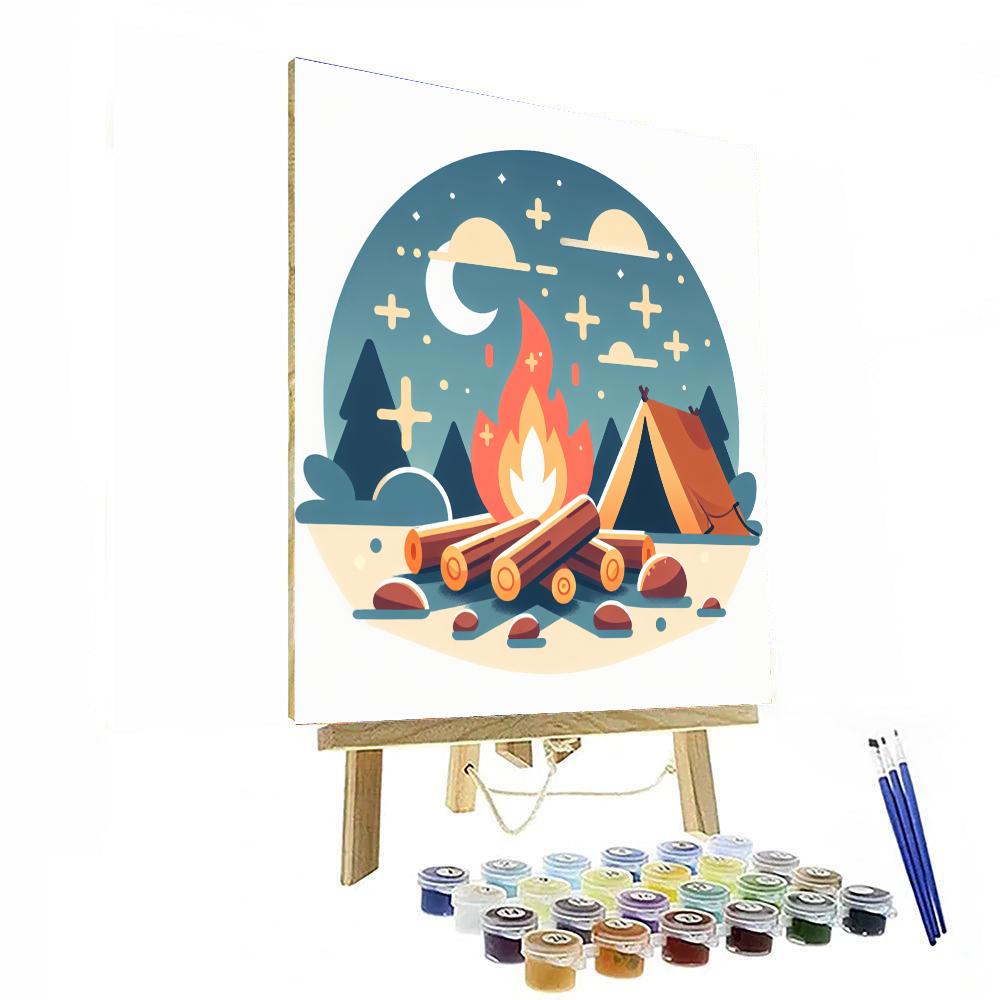 Cozy Campfires Paint By Numbers Kits