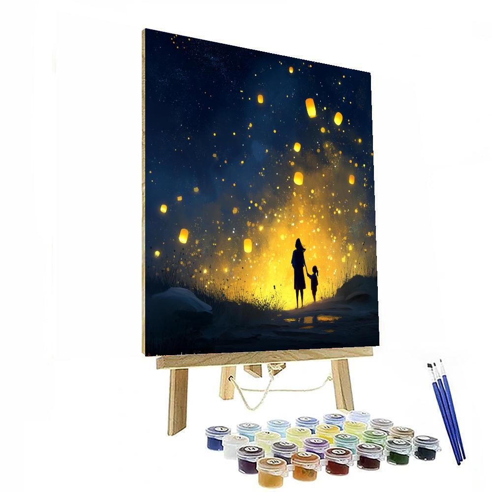 Lanterns Of Light Paint By Numbers Kits