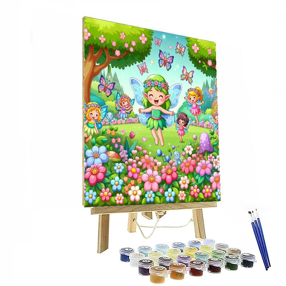 Creative Fairy Garden Paint By Numbers