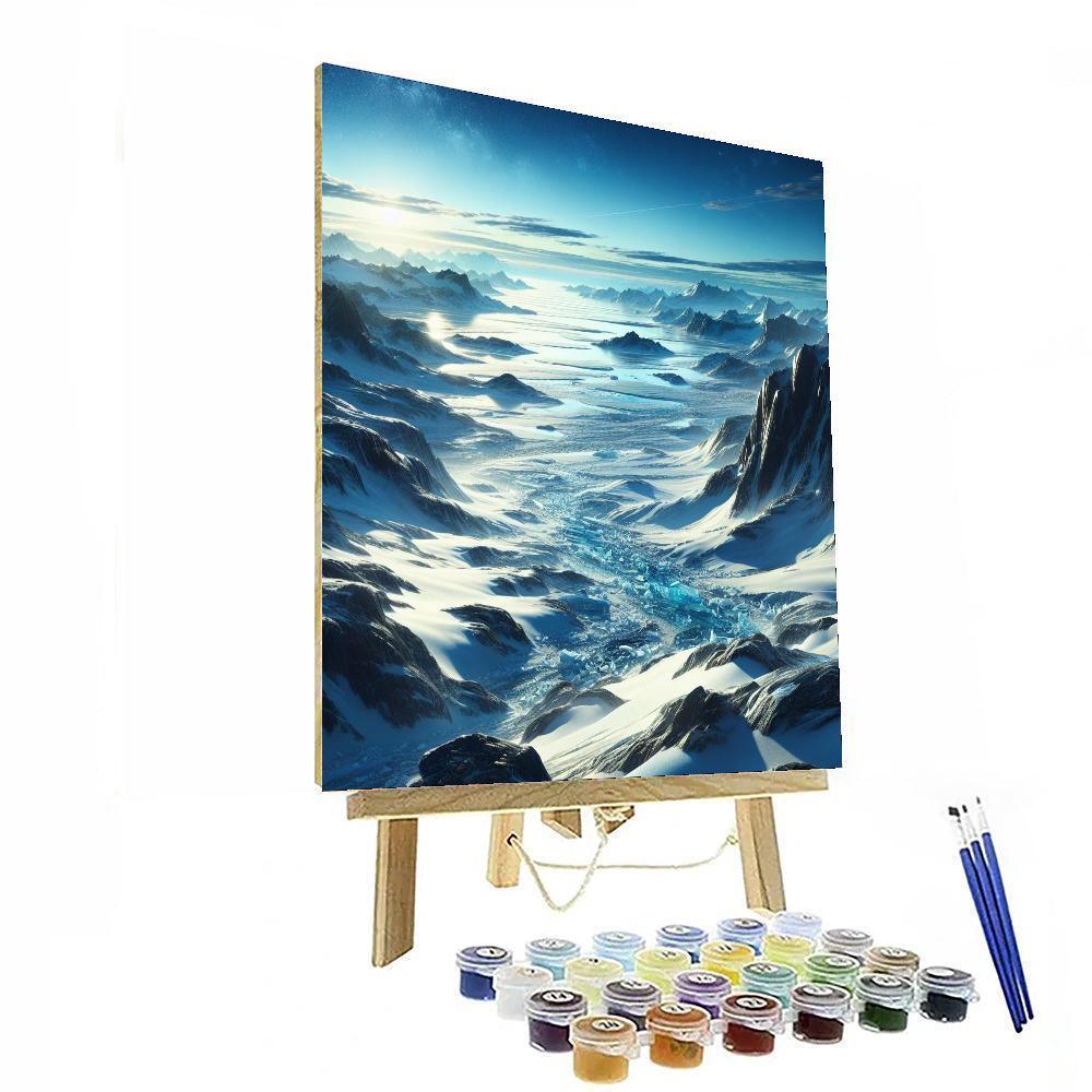 Arctic Tundra Majesty Painting Number Kit