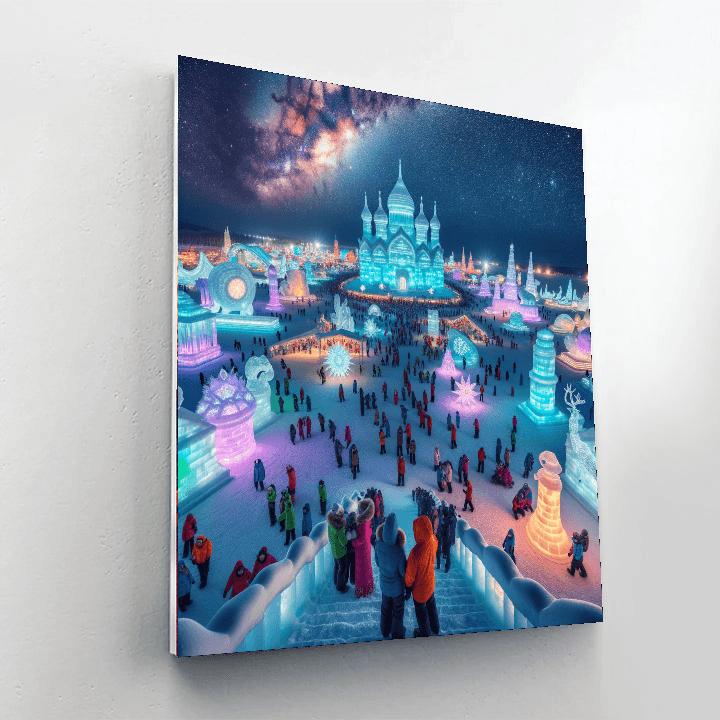 Snow And Ice Festival - China Numbered Painting Kits