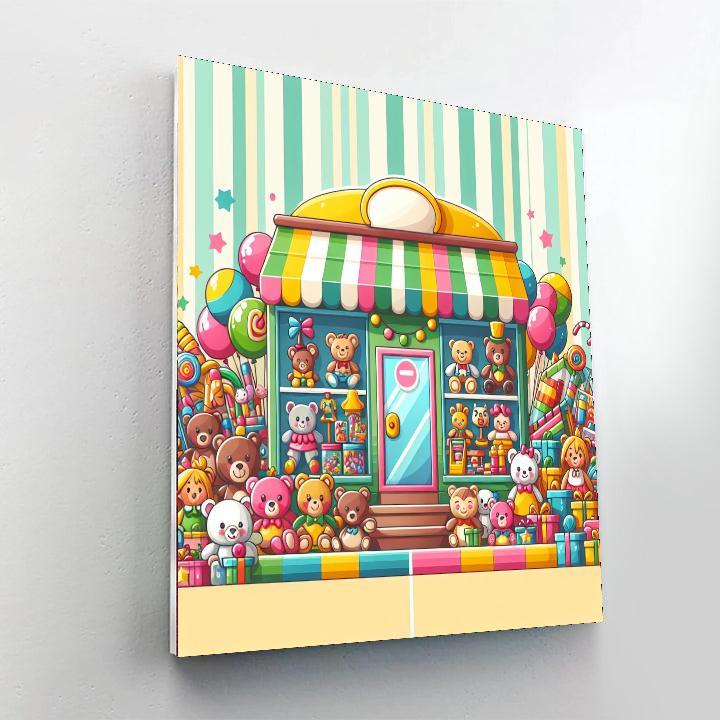 The Magical Toy Store DIY Paint By Numbers