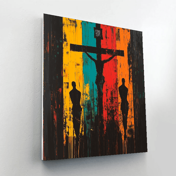 Francis Bacon Inspired Bacon's Existential Reflection  Painting By Numbers Kit