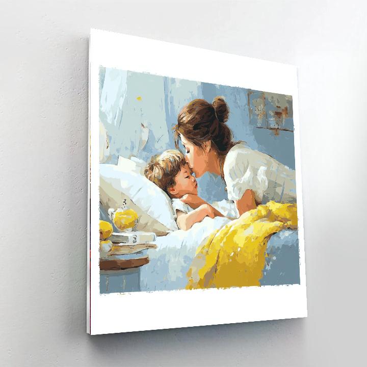 Sweet Goodnight Kisses Paint By Color