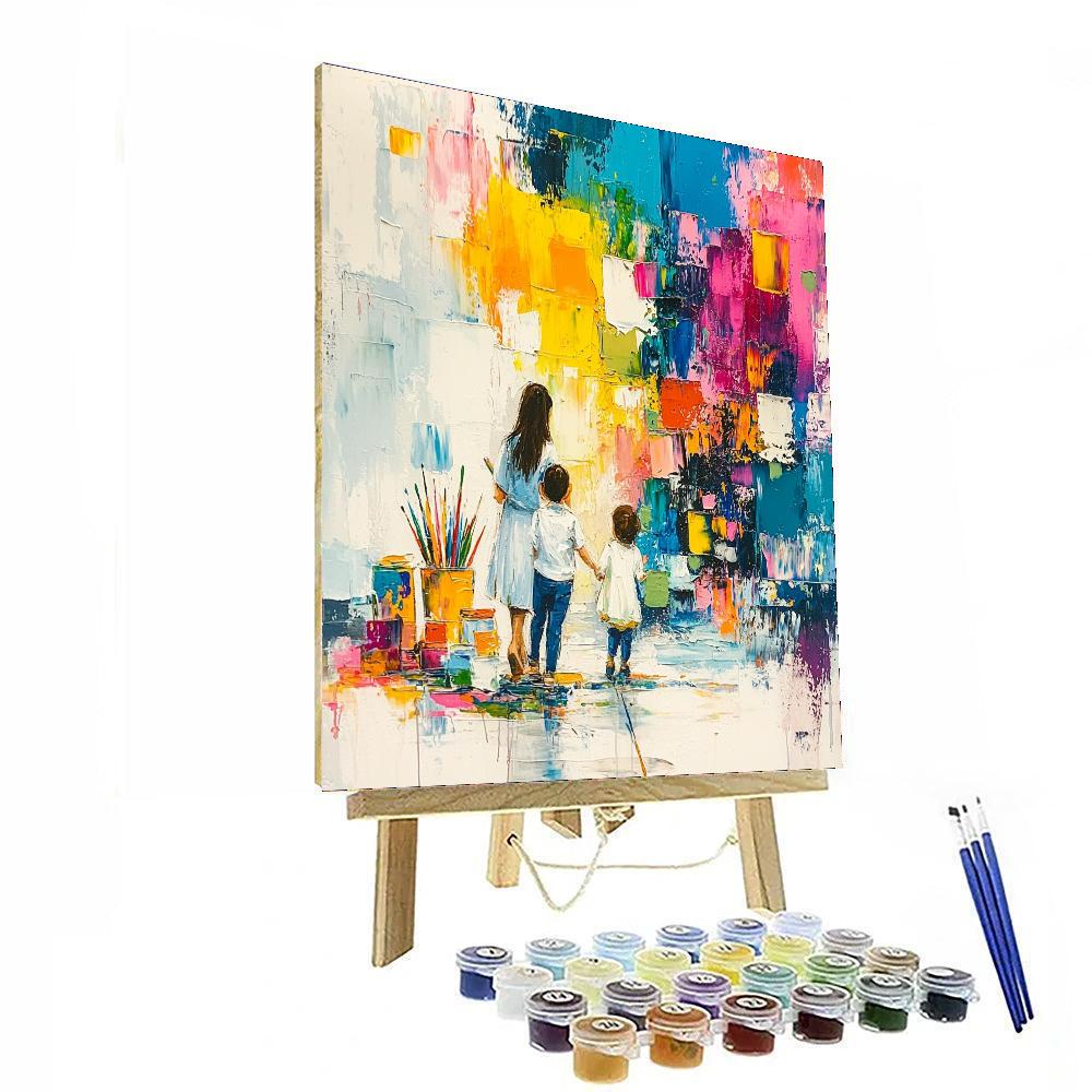 Art Of Motherhood Painting By Numbers Kit