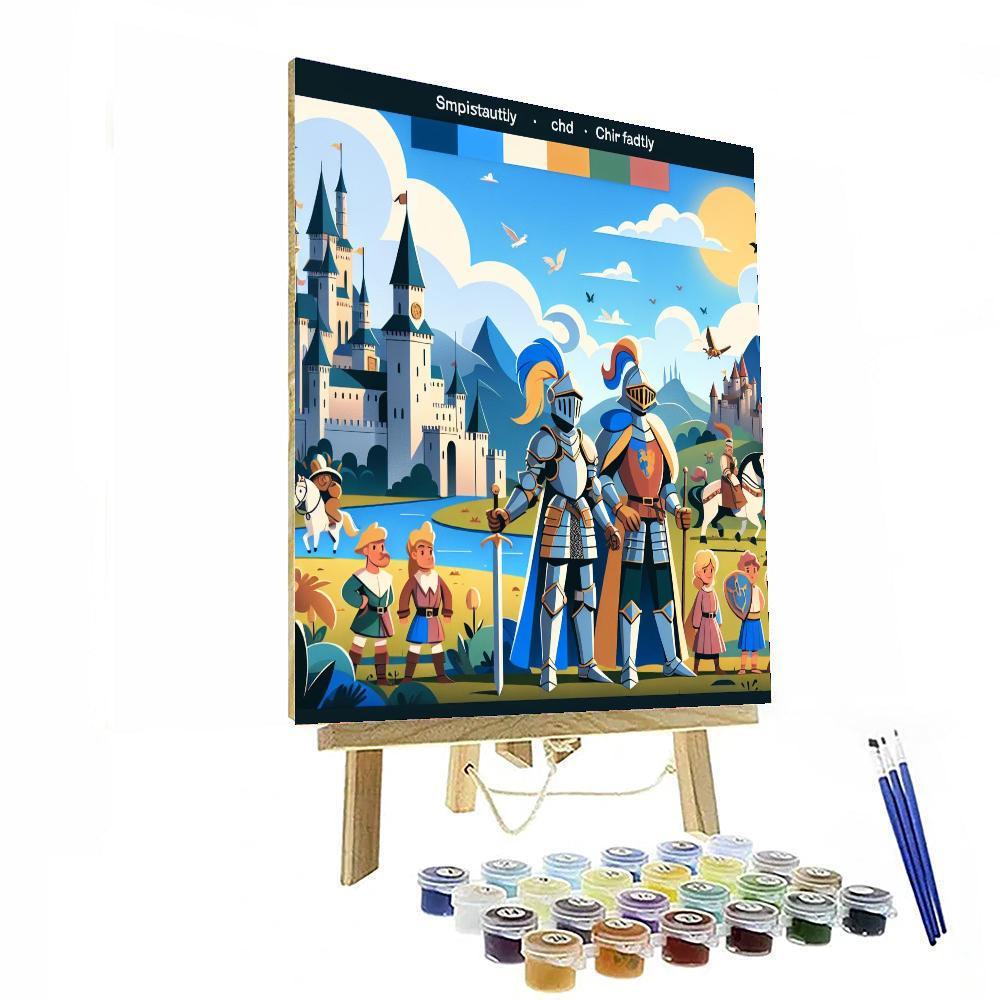 Medieval Kingdom Chronicles Painting Number Kit