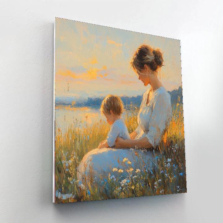 Morning Love Story Paint By Numbers Kits
