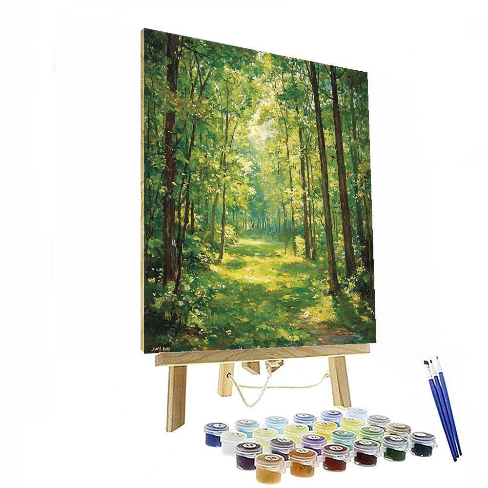 Claude Monet Inspired Enchanted Wilderness Retreat  Paint By Numbers